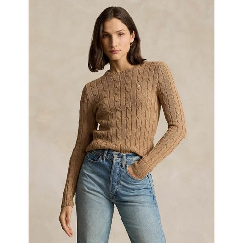 Pullover Girocollo In Maglia A Trecce Donna Taglie XL - polo ralph lauren - Modalova