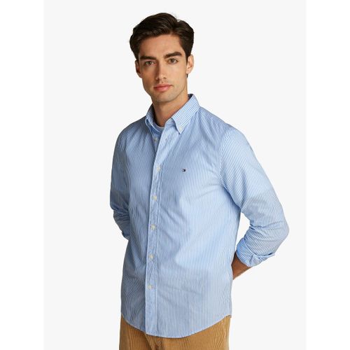 Camicia popeline rigata - TOMMY HILFIGER - Modalova