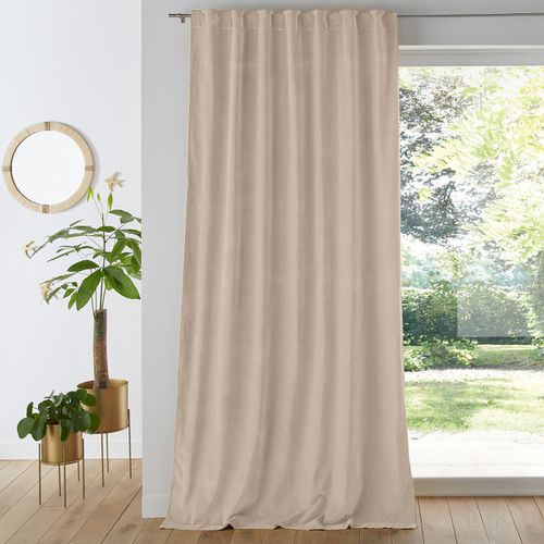 Tenda Termica Velluto Patte Nascoste, Velvet Taglie 180 x 135 cm - la redoute interieurs - Modalova