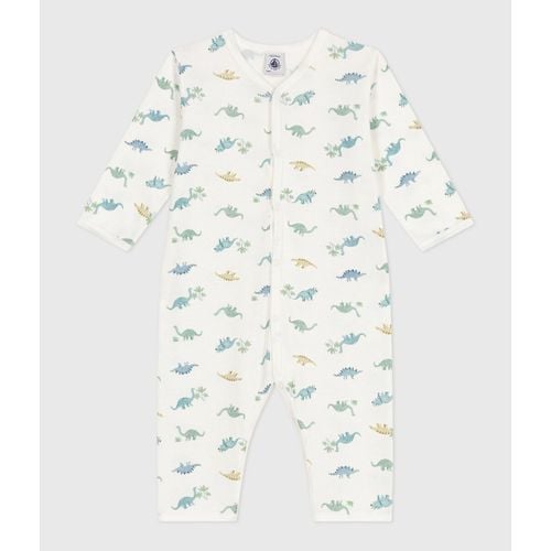 Pigiama In Cotone Senza Piedi, Motivo Dinosauro Taglie 3 mesi - 60 cm - petit bateau - Modalova