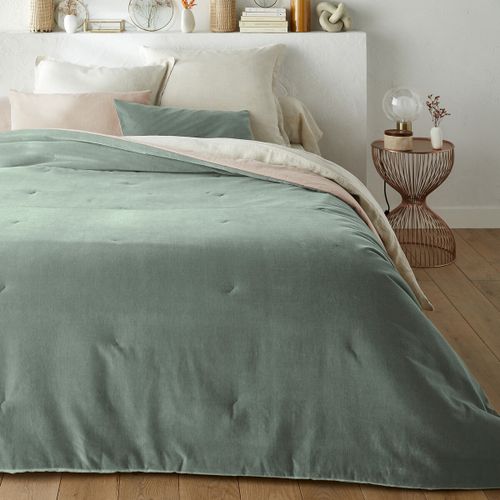 Copriletto Trapuntato Velluto Cotone, Velvet Taglie 180 x 230 cm - la redoute interieurs - Modalova