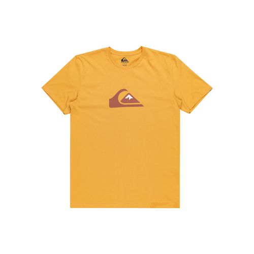 T-shirt a maniche corte logo al centro - QUIKSILVER - Modalova