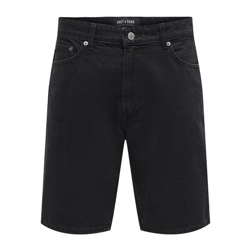 Shorts in denim - ONLY & SONS - Modalova