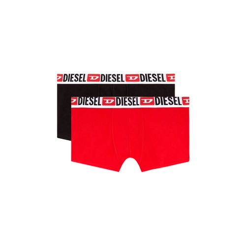 Confezione da 2 boxer lunghi tinta unita - DIESEL - Modalova