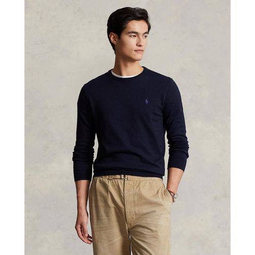 Pull Scollo Rotondo In Cotone Pima Uomo Taglie L - polo ralph lauren - Modalova