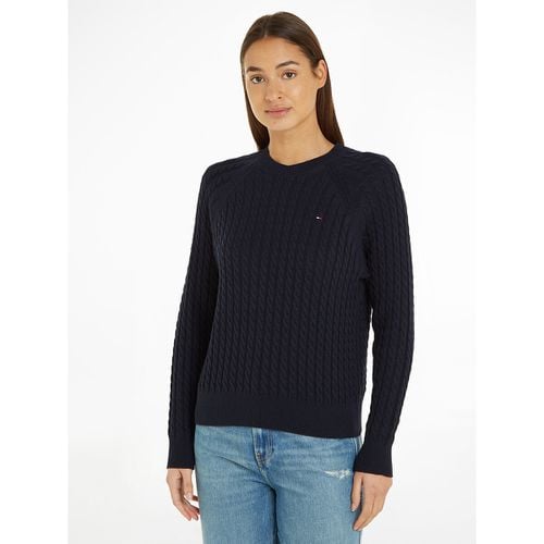 Maglione girocollo maniche lunghe - TOMMY HILFIGER - Modalova