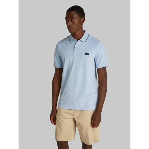 Polo Stretch In Piqué Uomo Taglie S - calvin klein - Modalova