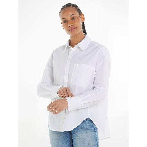 Camicia Oversize, Taschino Donna Taglie S - tommy jeans - Modalova