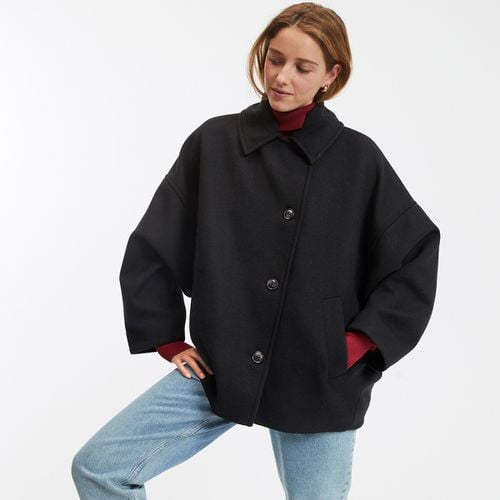 Cappotto corto oversize con bottoni - LA REDOUTE COLLECTIONS - Modalova