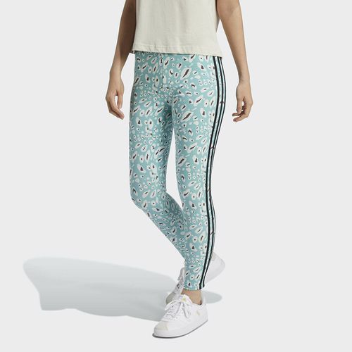 Leggings Motivo Animalier Essentials 3 Stripes Taglie XL - adidas sportswear - Modalova