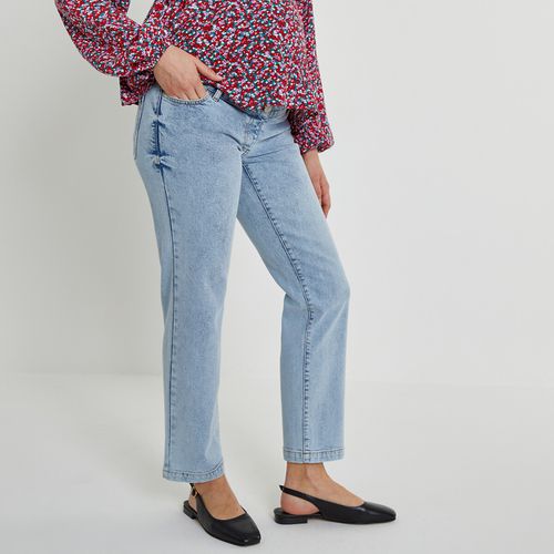 Jeans dritto premaman, fascia in alto - LA REDOUTE COLLECTIONS - Modalova