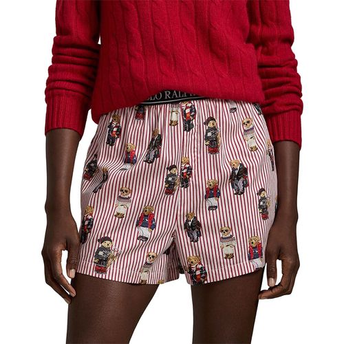 Shorts Da Pigiama Iconic Bear Donna Taglie XS - polo ralph lauren - Modalova