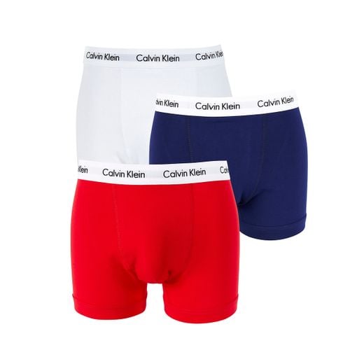 Confezione Da 3 Boxer In Cotone Stretch Uomo Taglie XS - calvin klein underwear - Modalova