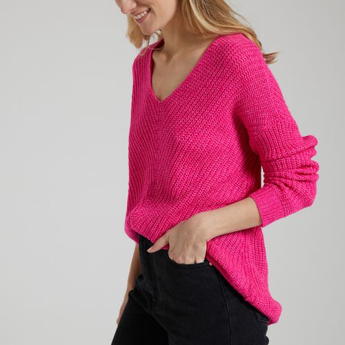 Pull In Grossa Maglia, Scollo A V Donna Taglie XS - jdy - Modalova