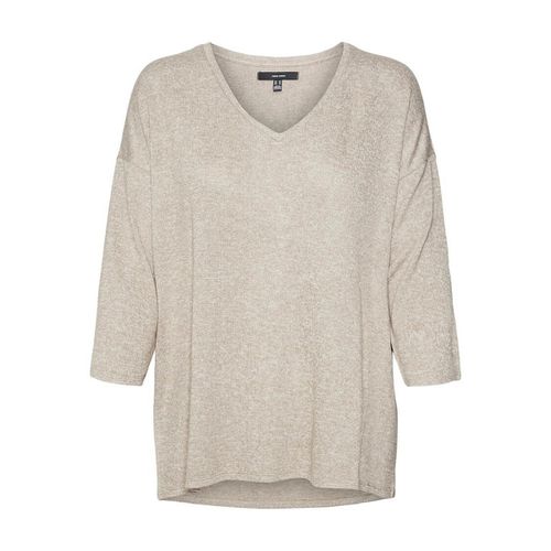 Maglione In Fine Maglia Scollo A V - vero moda - Modalova