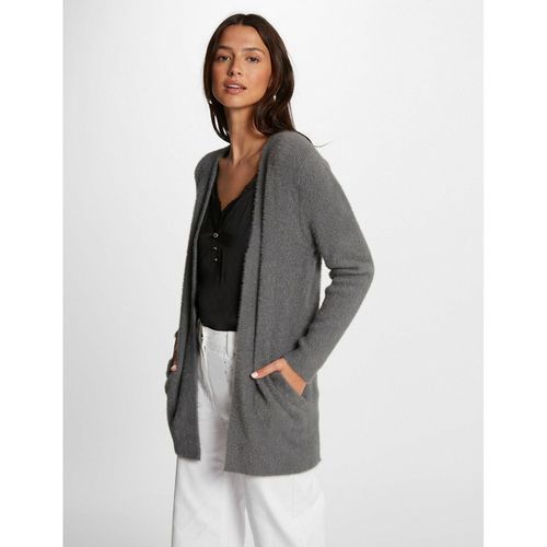 Cardigan lungo morbida maglia - MORGAN - Modalova