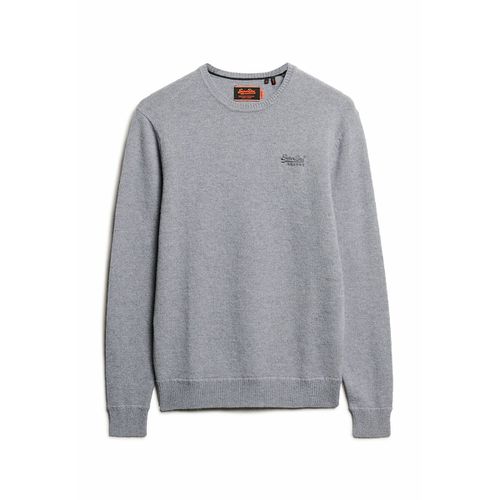 Maglione slim girocollo Essential - SUPERDRY - Modalova