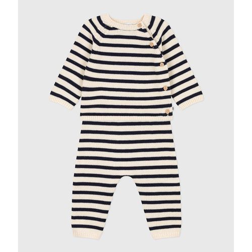 Completo 2 pezzi a righe in maglia - PETIT BATEAU - Modalova