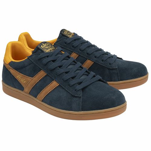 Sneakers Pelle Equipe Ii Suede Uomo Taglie 44 - gola - Modalova