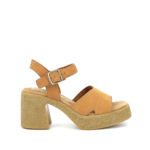 Sandali Con Tacco In Pelle Kick Constance Donna Taglie 38 - kickers - Modalova