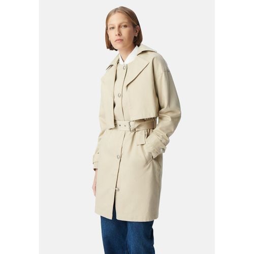 Trench Con Cintura Di Media Lunghezza, 2 In 1, Giacca Rimovibile Donna Taglie S - ikks - Modalova