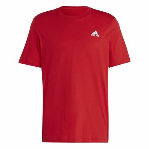 T-shirt in jersey con piccolo logo ricamato - ADIDAS SPORTSWEAR - Modalova