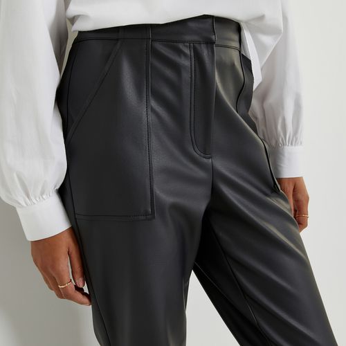 Pantaloni dritti in similpelle - LA REDOUTE COLLECTIONS - Modalova