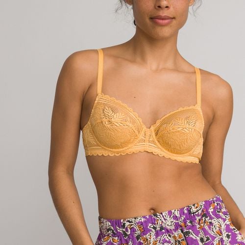 Reggiseno con ferretto in pizzo riciclato - LA REDOUTE COLLECTIONS - Modalova