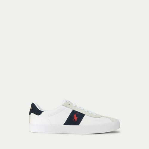 Sneakers In Pelle E Suede Court Vulc Uomo Taglie 40 - polo ralph lauren - Modalova