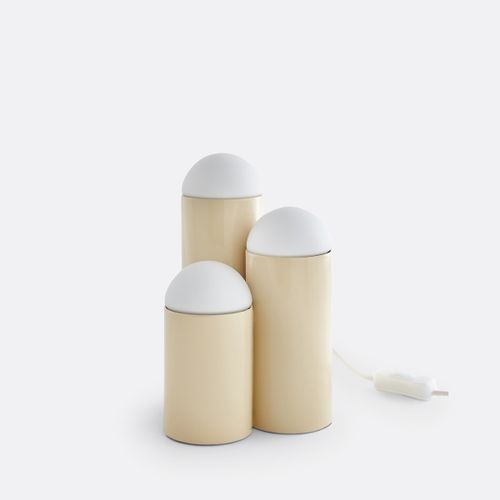 Lampada da tavolo metallo ferro e opalino, Quillo - LA REDOUTE INTERIEURS - Modalova