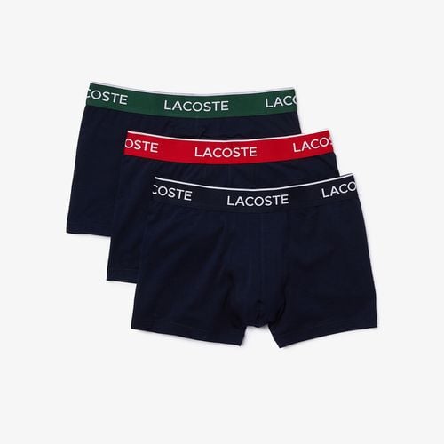 Confezione da 3 boxer tinta unita - LACOSTE - Modalova