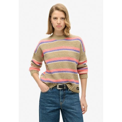 Maglione Girocollo Multi-righe Donna Taglie 38 (FR) - 42 (IT) - superdry - Modalova