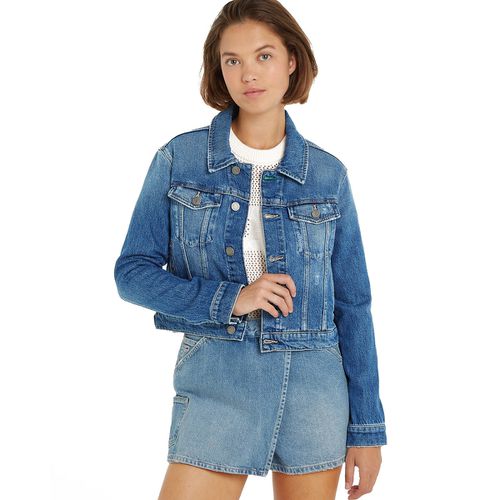 Giacca In Denim Donna Taglie S - tommy jeans - Modalova