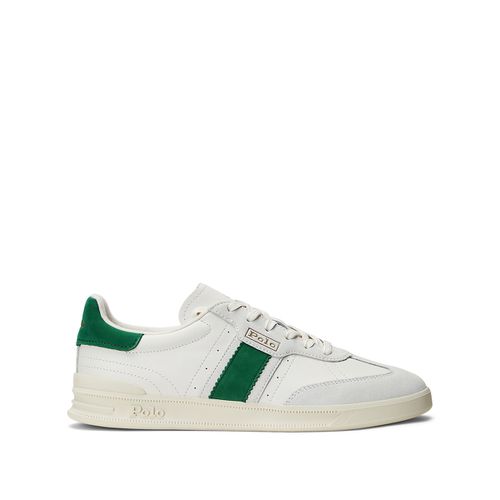 Sneakers In Pelle Heritage Aera Uomo Taglie 44 - polo ralph lauren - Modalova