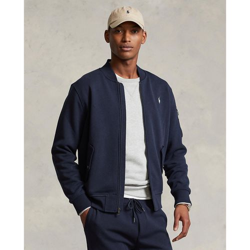 Felpa Bomber Con Cerniera Pony Player Ricamato Uomo Taglie M - polo ralph lauren - Modalova