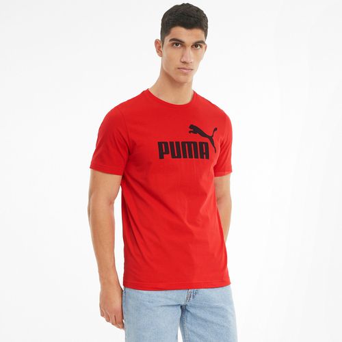 T-shirt Maniche Corte Maxi Logo Essentiel Uomo Taglie M - puma - Modalova