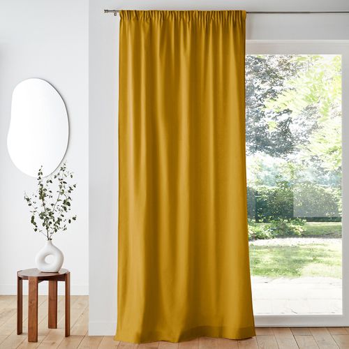 Tenda Bordo Arricciato Puro Cotone Scenario Taglie 180 x 135 cm - la redoute interieurs - Modalova