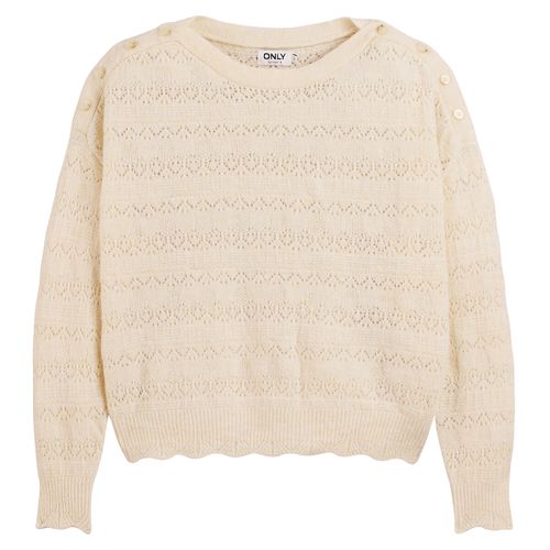 Maglione In Fine Maglia, Dettagli Di Bottoni Donna Taglie S - only - Modalova