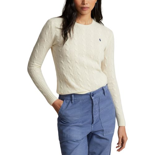 Maglione Girocollo In Maglia Fine Donna Taglie XL - polo ralph lauren - Modalova