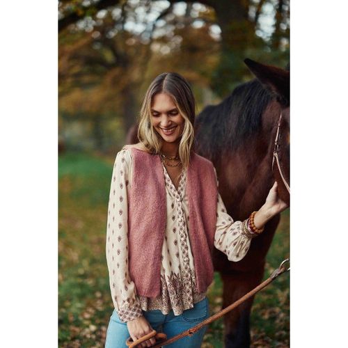 Cardigan in maglia con scollo a V senza maniche MARVIA - LA PETITE ETOILE - Modalova