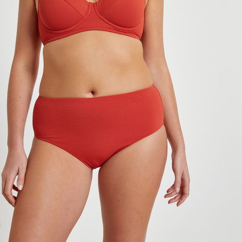 Culotte Per Bikini, Maglia Texturé Donna Taglie 42 (FR) - 46 (IT) - la redoute collections plus - Modalova