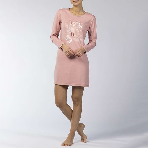 Camicia Da Notte In Cotone Ceramic Donna Taglie S - melissa brown - Modalova