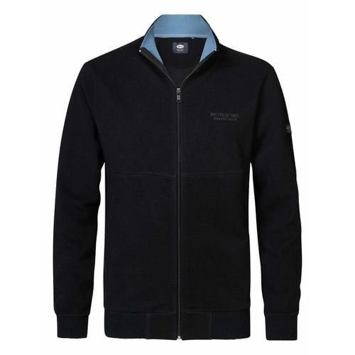 Cardigan Con Cerniera E Collo Alto Uomo Taglie L - petrol industries - Modalova