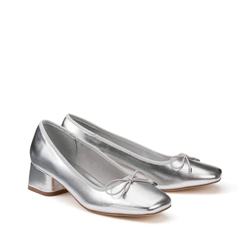 Ballerine metallizzate con tacco - LA REDOUTE COLLECTIONS - Modalova