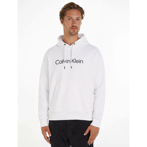 Felpa con cappuccio hero logo - CALVIN KLEIN - Modalova