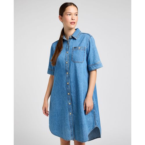 Abito Camicia In Denim Donna Taglie XS - lee - Modalova