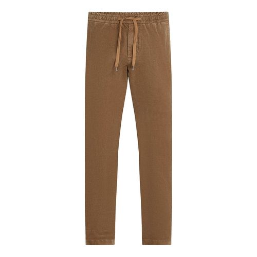 Pantaloni Tapered velluto con coulisse - TOMMY HILFIGER - Modalova