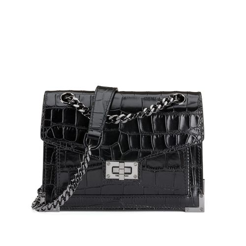 Borsa pelle coccodrillo EMILY X tracolla catena - THE KOOPLES - Modalova