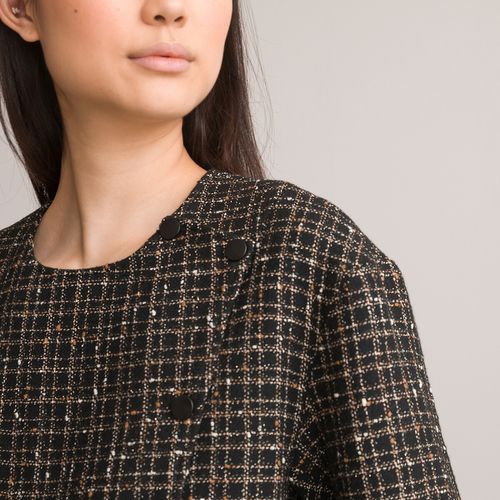 Giacca a quadri in tweed - LA REDOUTE COLLECTIONS - Modalova