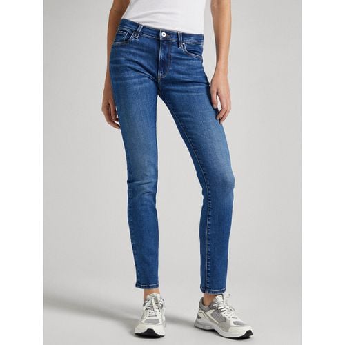 Jeans Slim, Vita Alta Donna Taglie W27 L32 (US) - 40 (IT) - pepe jeans - Modalova